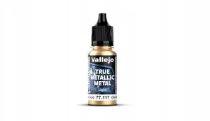 Acrylic Paint VALLEJO True Metallic Metal Light Arcane Gold 77.117 (18 ml)
