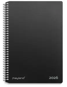 Plānotājs Mayland-Burde 16205000 — cietie vāki, 224 lapas, loksnes izmērs 132×178 mm