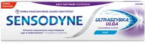 Toothpaste Sensodyne Ultraszybka Ulga 75 ml — Sensodyne for Sensitive Teeth, rapid relief