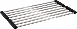 Collapsible dish drainer Deante ZZH 0245, folding sink drainer, countertop drying rack
