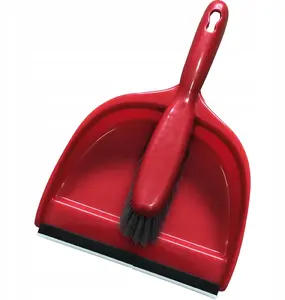 Dustpan with Brush LAMART LT8074 – hand broom and dustpan set, plastic, household cleaning