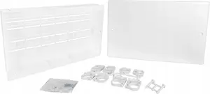 Plastic Cabinet for Domestic Water Manifold Afriso ADM, 10 Outlet Points