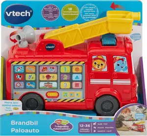 Toy Fire Engine VTech Rescue Buddies Fire Engine SE/FI — VTech interactive mechanical toy