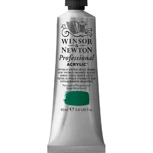 Акриловая краска туба Winsor & Newton Professional Acrylic Фталогreen (синий оттенок) 60 мл