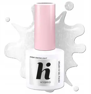 Hybrid Nail Polish HI HYBRID Frosted Fairytale 494 Snowlight — hybrid lacquer 5 ml