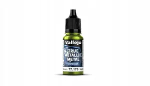 Paint Vallejo True Metallic Metal Airbrush - Amber Green 77.175 (18 ml)