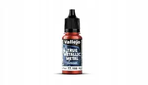Acrylic Airbrush Paint VALLEJO True Metallic Metal Ruby Red 77.166 (18 ml)