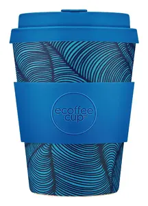 Кружка Ecoffee Cup Dotonbori M — многоразовая кружка, 0,35 л, сине-тёмно-синяя