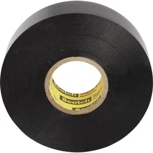 Insulation Tape Scotch SUPER33+ by Scotch, model SUPER33+-50X33, black, 33 m length x 50 mm width, 1 roll