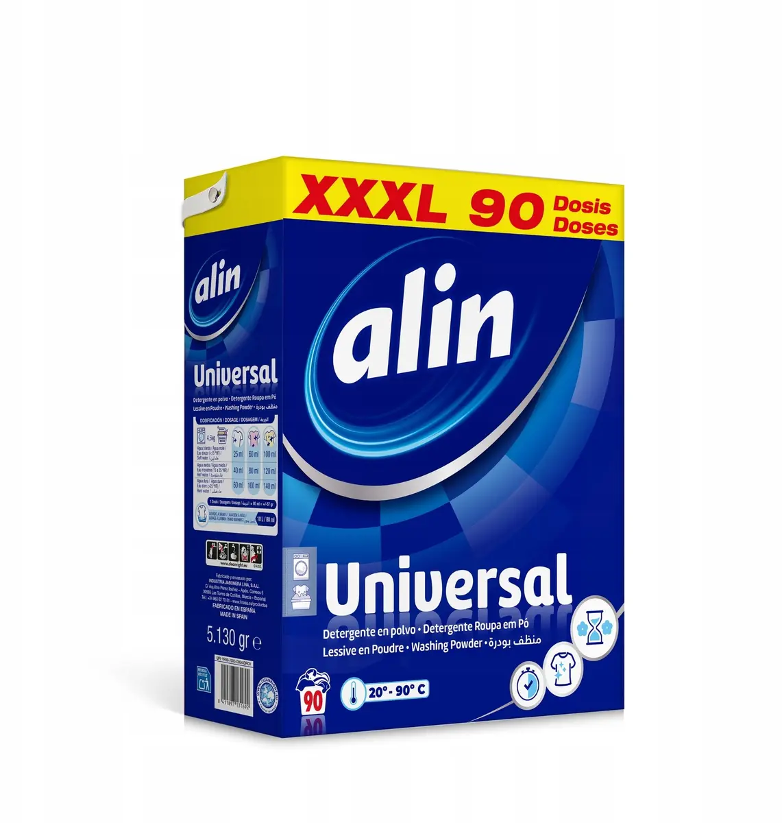 Veļas pulveris Purox ALIN Universal, 5