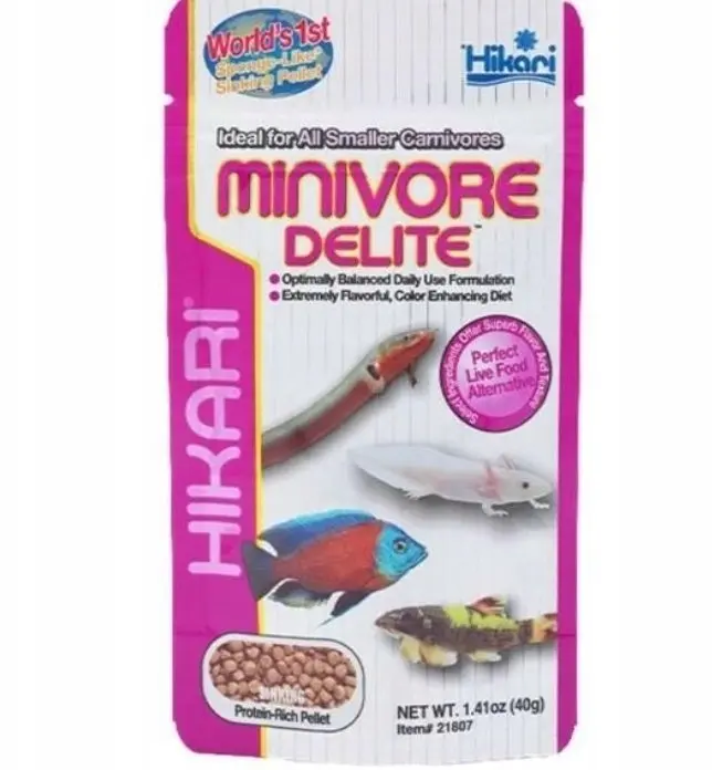 Barība zivīm HIKARI MINIVORE DELITE 40g