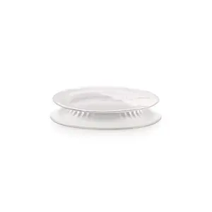 Reusable Silicone Cover 20 cm, Lekue — Transparent, Dishwasher-Safe