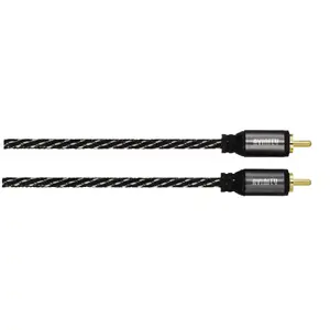 Audio kabelis RCM-Pelikan Avinity 00127073 — 2xRCA vīrietis uz 2xRCA vīrietis, 1,5 m, melns