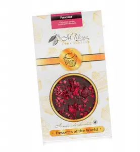 Chocolate bar M.Pelczar Chocolatier Fondant 50g — dark chocolate