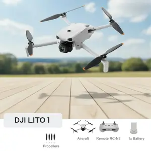 Drone DJI Lito 1 — 4K/60fps video, 8K photos, omnidirectional obstacle detection, ActiveTrack, up to 36 min flight time, 249 g, remote control