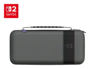 Чехол-переноска Turtle Beach PlayTrek для Nintendo Switch 2, угольно-черный, защитный кейс
