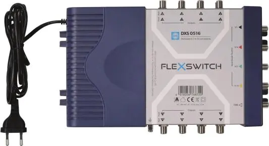 Multislēdzis WISI DXS0516 FLEXSWITCH modelis 76872