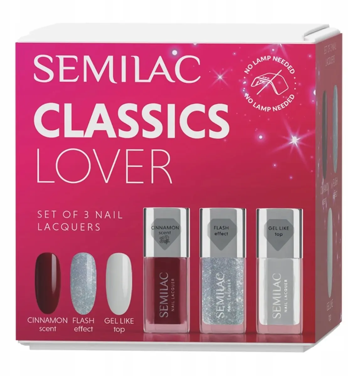 Dāvanu komplekts SEMILAC Classics Lover Set