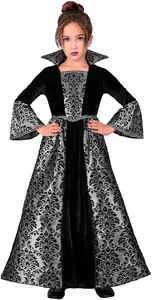 WIDMANN Vampiress costume by Widmann — women's vampire dress and cape set