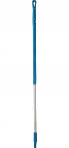 Mop handle Vikan 131 cm Ø3.1 cm, aluminum/PP, threaded, blue