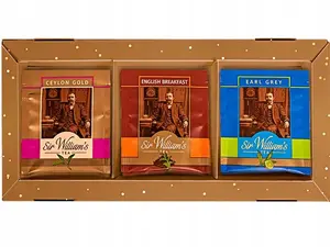 Tea gift tin Sir Williams Sir William's Tea MIX – 15 black tea sachets