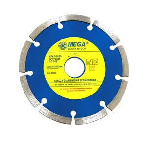 Diamond Segment Saw Blade MEGA 86580 180 mm, segment height 2.4 mm, slot 7.2 mm