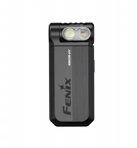 Flashlight Fenix SW05R-UV – Fenix compact LED rechargeable flashlight with UV mode, black