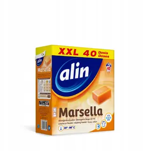 Laundry powder ga.ma ALIN Marsylia universal washing powder 40 washes 2.28 kg