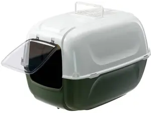 Туалет для кошек FERPLAST Prima XXL — FERPLAST модель 72054199, открытый, зелёно‑серый