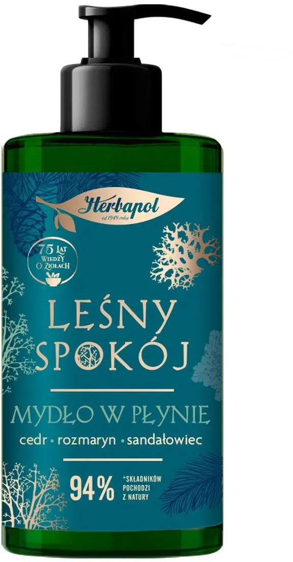 Šķidrās ziepes Herbapol `Leśny spokój`