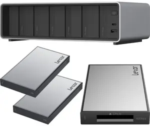 Lexar Professional Workflow Pro ar CFexpress Type B lasītāju un 2×2TB SSD — pārnēsājams darba plūsmas risinājums