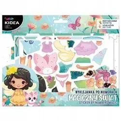 Derform ZEST KREAT WYKLEJ PO NUMER craft kit — Derform WNMKA (creative mosaic/sticker-by-number set)