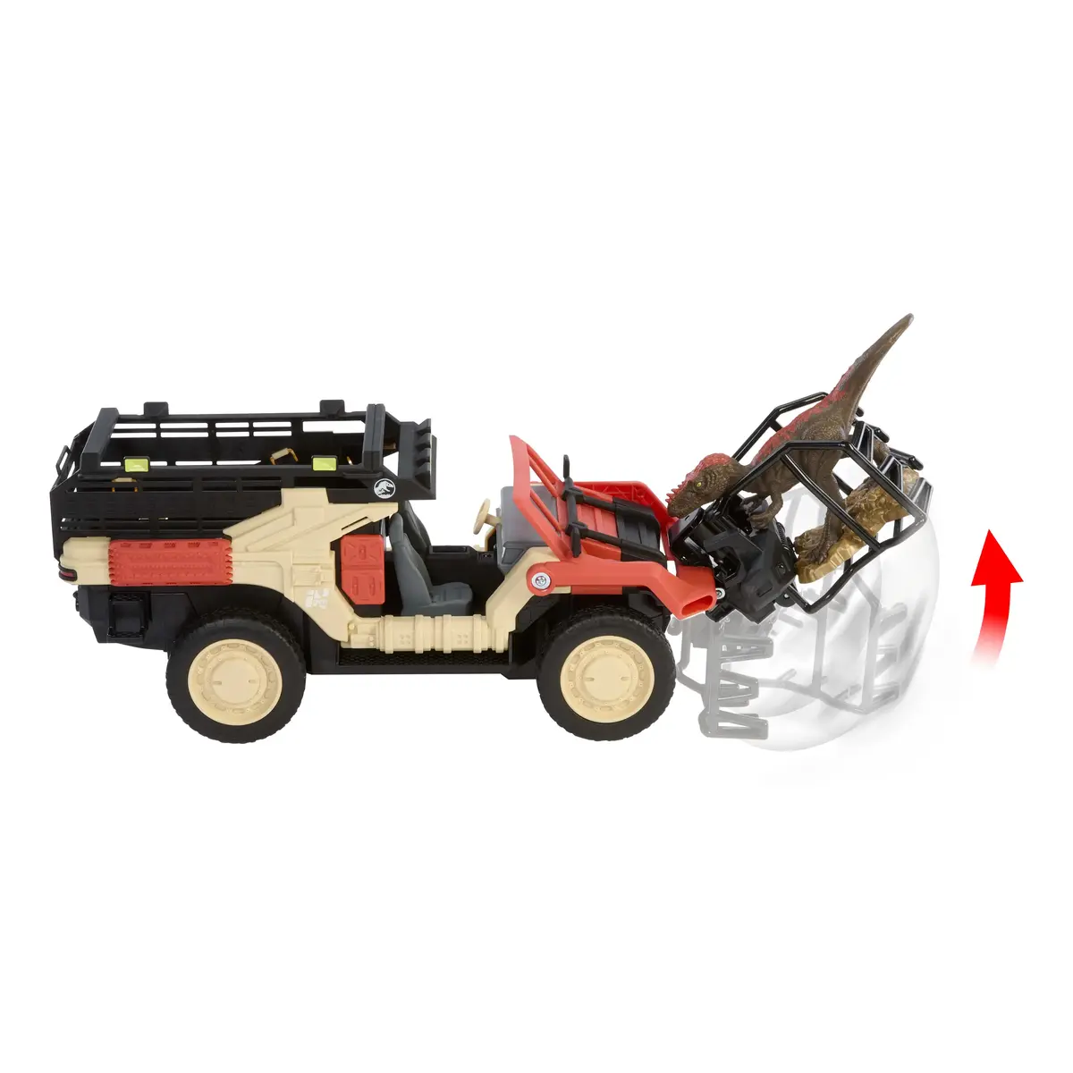 MATTEL Matchbox RC Jurassic World Dino Catcher RC Truck Photo 5