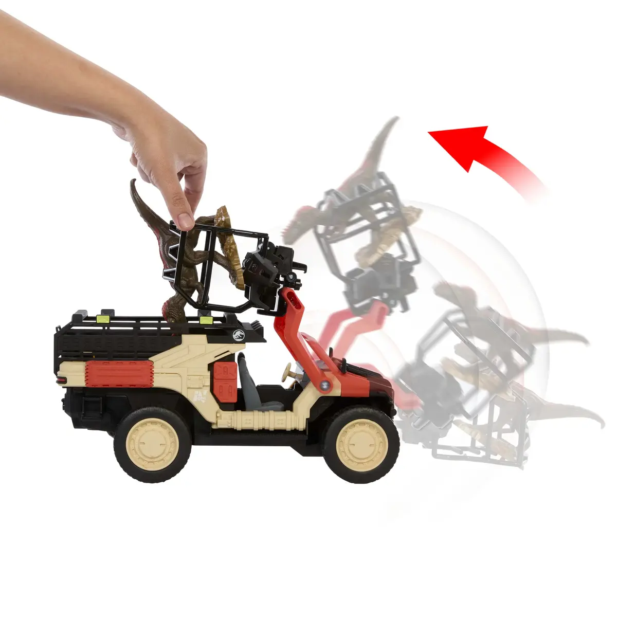 MATTEL Matchbox RC Jurassic World Dino Catcher RC Truck Photo 6