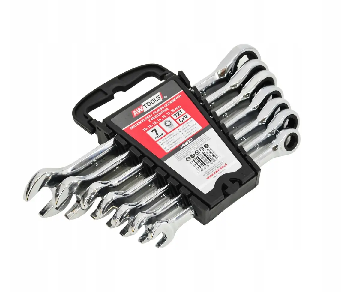 Kombinēto ratcheta atslēgu komplekts AWTools AW39967