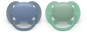 Knupītis Avent SCF091/42 ultra soft — ortodontisks silikona knupītis Avent (6–18 mēn.)