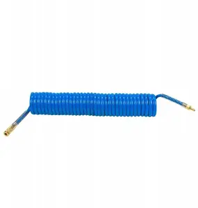 Hose for washing machine and dishwasher Forsage spiral PU pneumatic hose 10x14 mm 20 m with quick couplings
