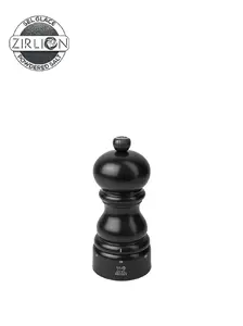 Salt grinder PEUGEOT Paris u'Select — black wooden housing, 120 mm, adjustable grind
