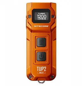 Flashlight Nitecore TUP2 Orange — rechargeable USB-C, 1200 lm, model NITTUP2OR