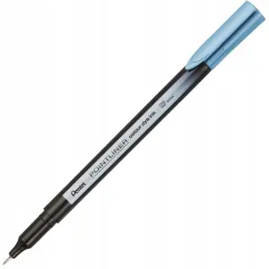Fineliner Pen PENTEL PointLiner Colour S40 0.4 mm — blue-green ink
