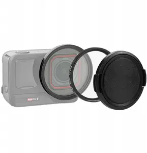 Puluz filter kit 3-in-1 for Insta360 Ace Pro 2 — UV filter, 52mm adapter and lens cap