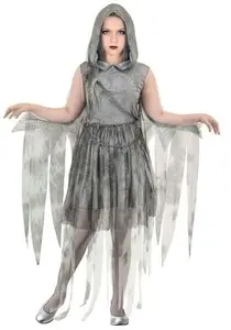 Costume WIDMANN Chained Ghostly Spirit — Halloween/party costume with chain accessory