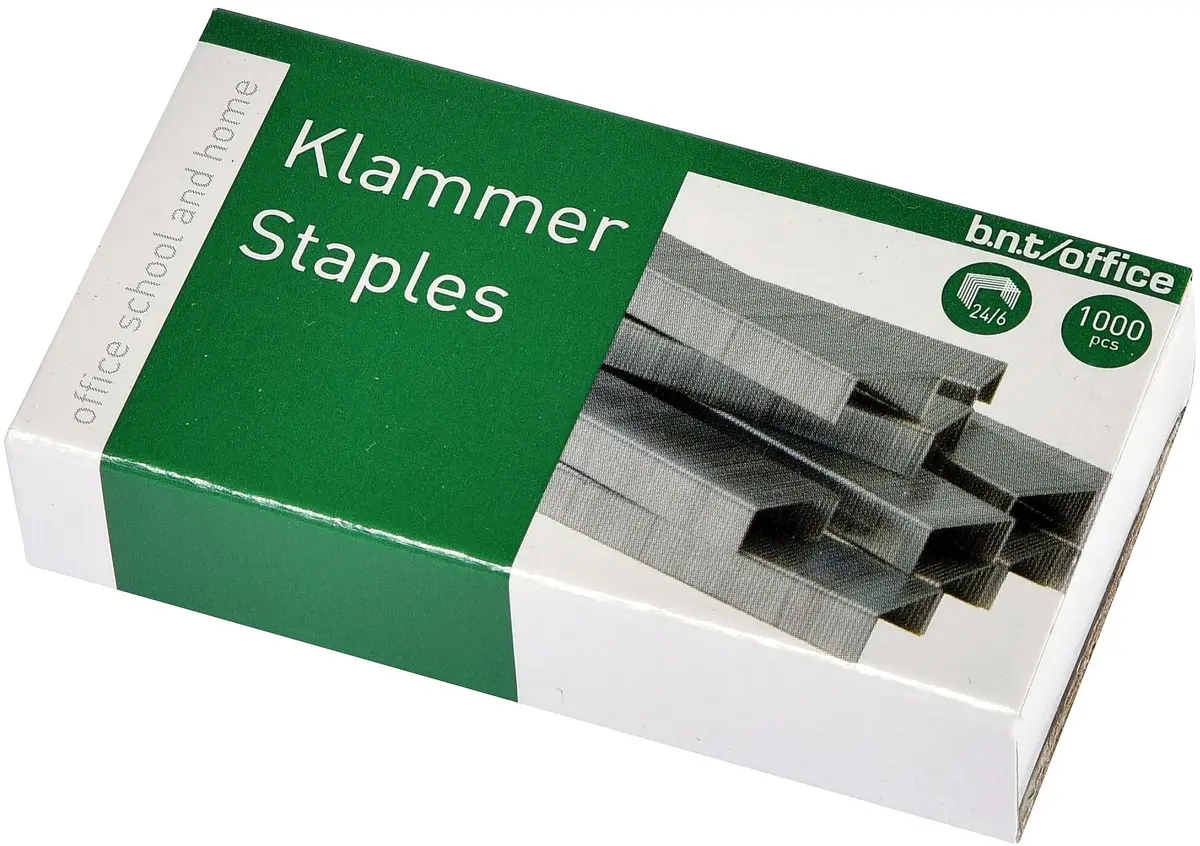 Kronīši skavām Staples BNT-742100 24/6 tērauds