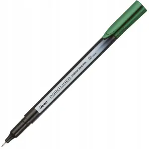Fineliner pen PENTEL PointLiner Colour S40 0.4 mm — green ink