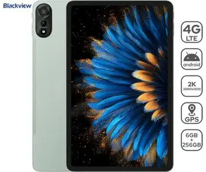 Планшет BLACKVIEW MEGA 2 SET 12" 6/256GB LTE зелёный — Android-планшет с 6 ГБ ОЗУ и 256 ГБ памяти