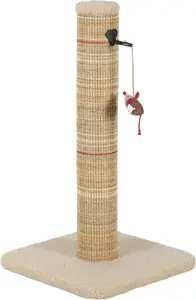 Cat Scratching Post ZOLUX BOREAL L model 70 cm beige, sisal-covered vertical pole
