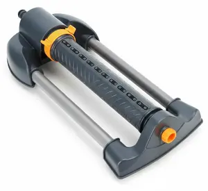 Oscillating Garden Sprinkler GoTel Q41D — Impact/Arc Oscillating Lawn Sprinkler for Adjustable Coverage