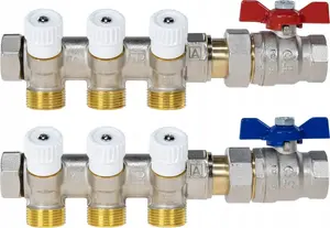 Manifold Basic Set for Drinking Water Afriso ADM 203, connection G3/4A