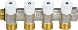 Afriso ADM 104 expansion module for drinking water manifold, 4 draw-off points, G3/4A