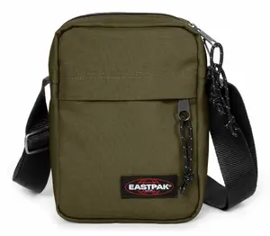Plecu soma Eastpak EK000045J321 — neilons, zaļa, 2.5 l, rāvējslēdzējs, melns siksna